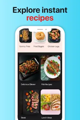 Air Fryer Oven Recipes App android App screenshot 5